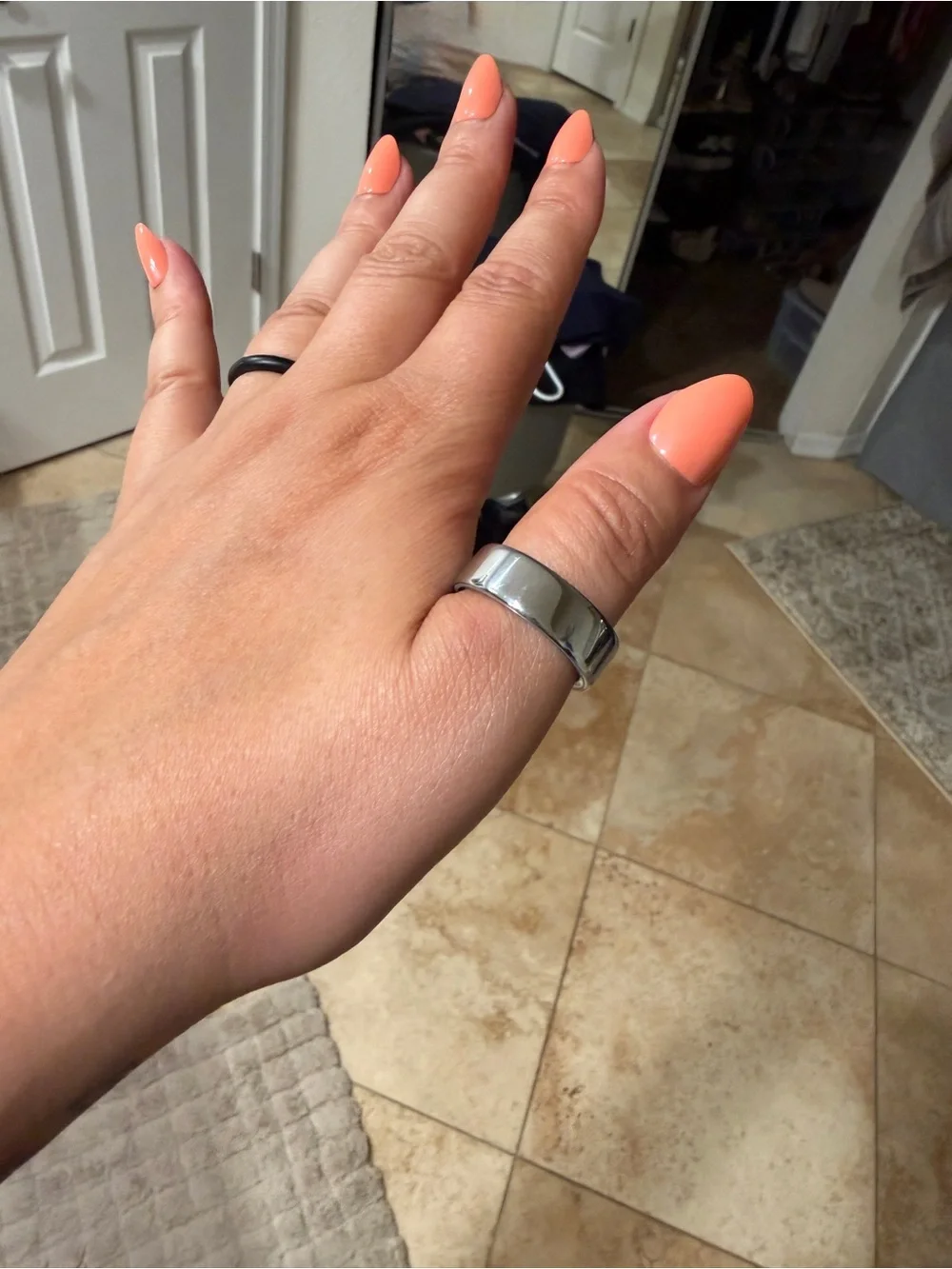 Oura Ring 4 Silver Smart Ring (Silver)